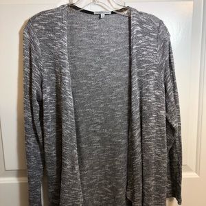 Charlotte Russe heathered grey cardigan